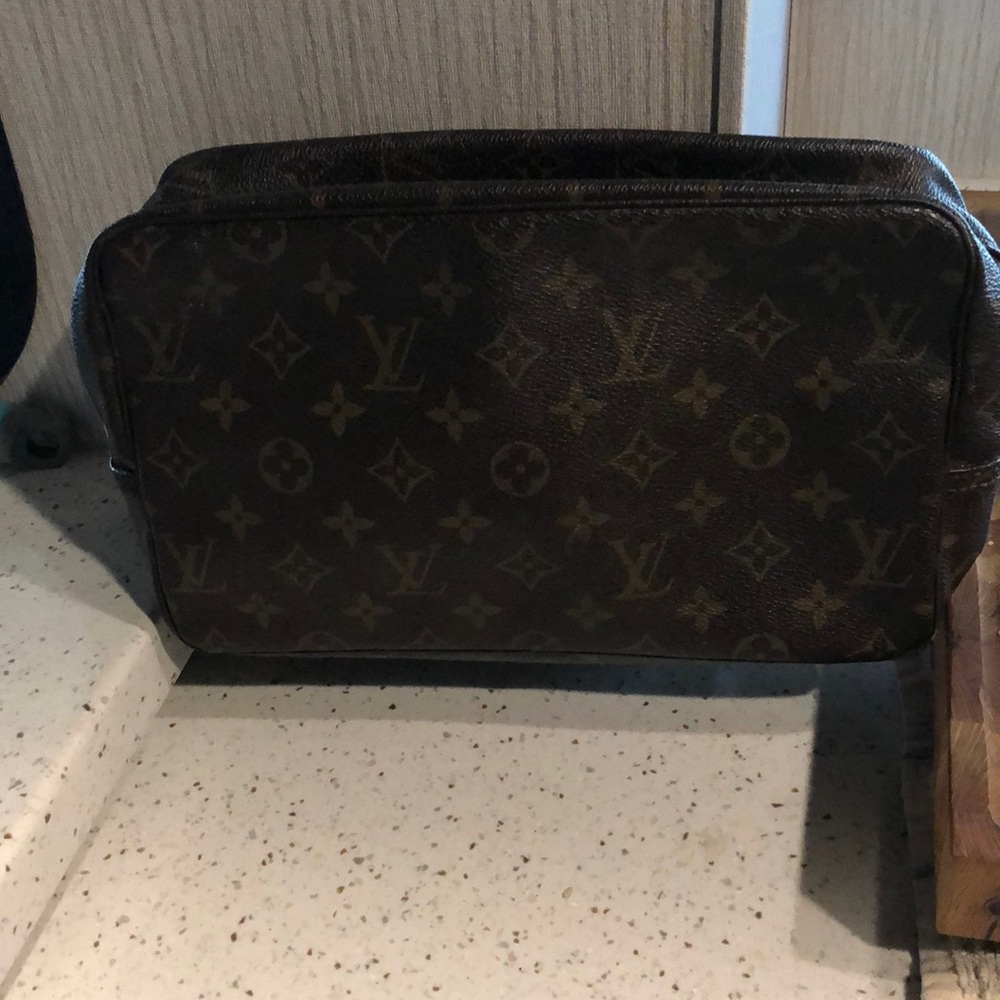 Louis Vuitton authentic vintage Toilette Cosmetic Pouch Bag